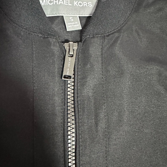 Michael Kors Men's Bomber Jacket Black Men Small - Picture 5 of 6